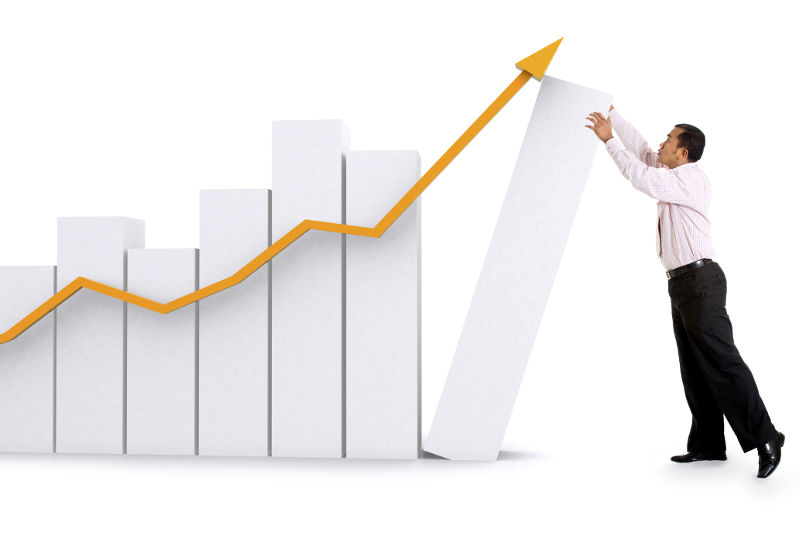 Рост продаж картинки для презентации